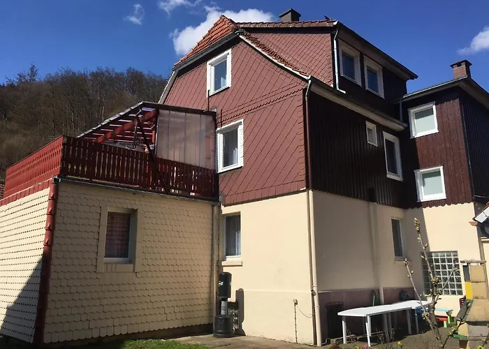 Am Fluss Mit Traumhafter Dachterrasse ,garten Und Grill *